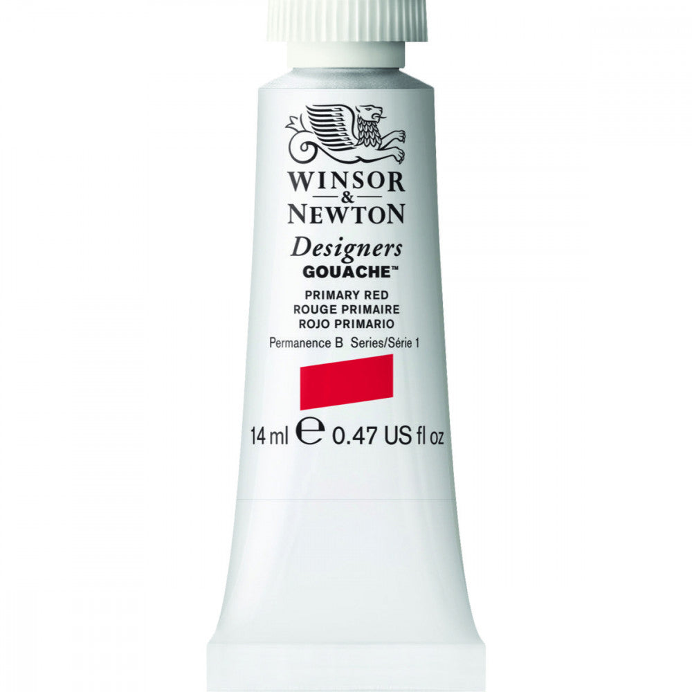 Tinta Guache Winsor & Newton Designers 14ml S1 524 Primary Red